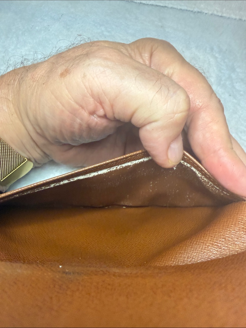 Louis Vuitton Brown Monogram Canvas Clutch Wallet - Picture 8 of 10